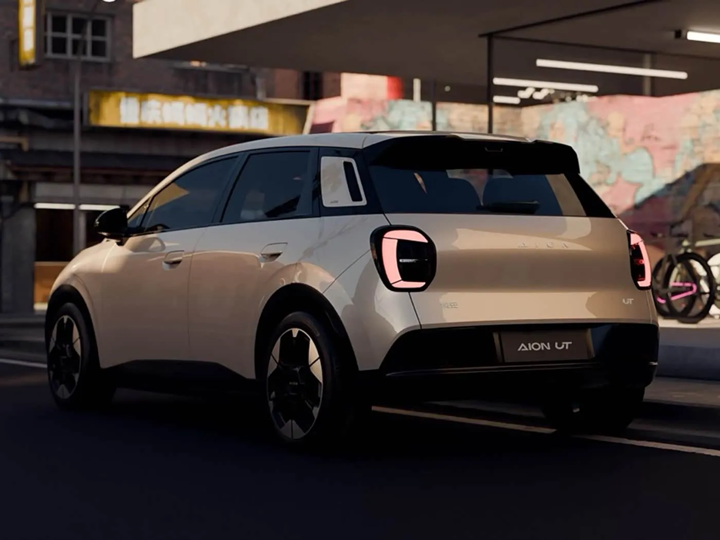 New Energy Pure Electric Mini Hatchback AION UT מכירה חמה ליתיום היבריד EV מיזם משותף של GAC מחיר נמוך