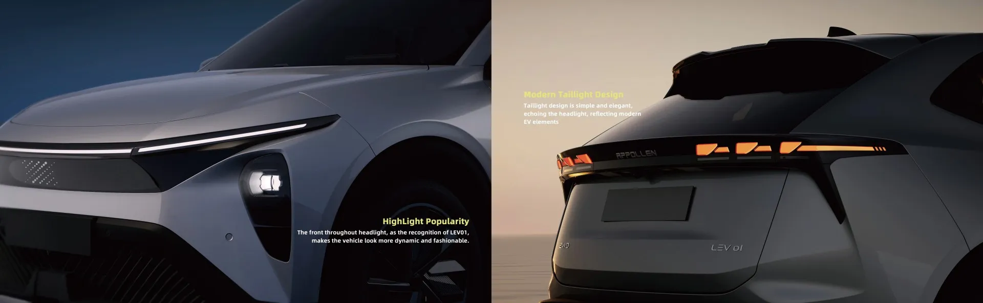 LEV01 רכב שטח עם הנעה ימנית NEW ENERGY VEHICLE EV בסיס גלגלים לטווח ארוך 5 מושבים
