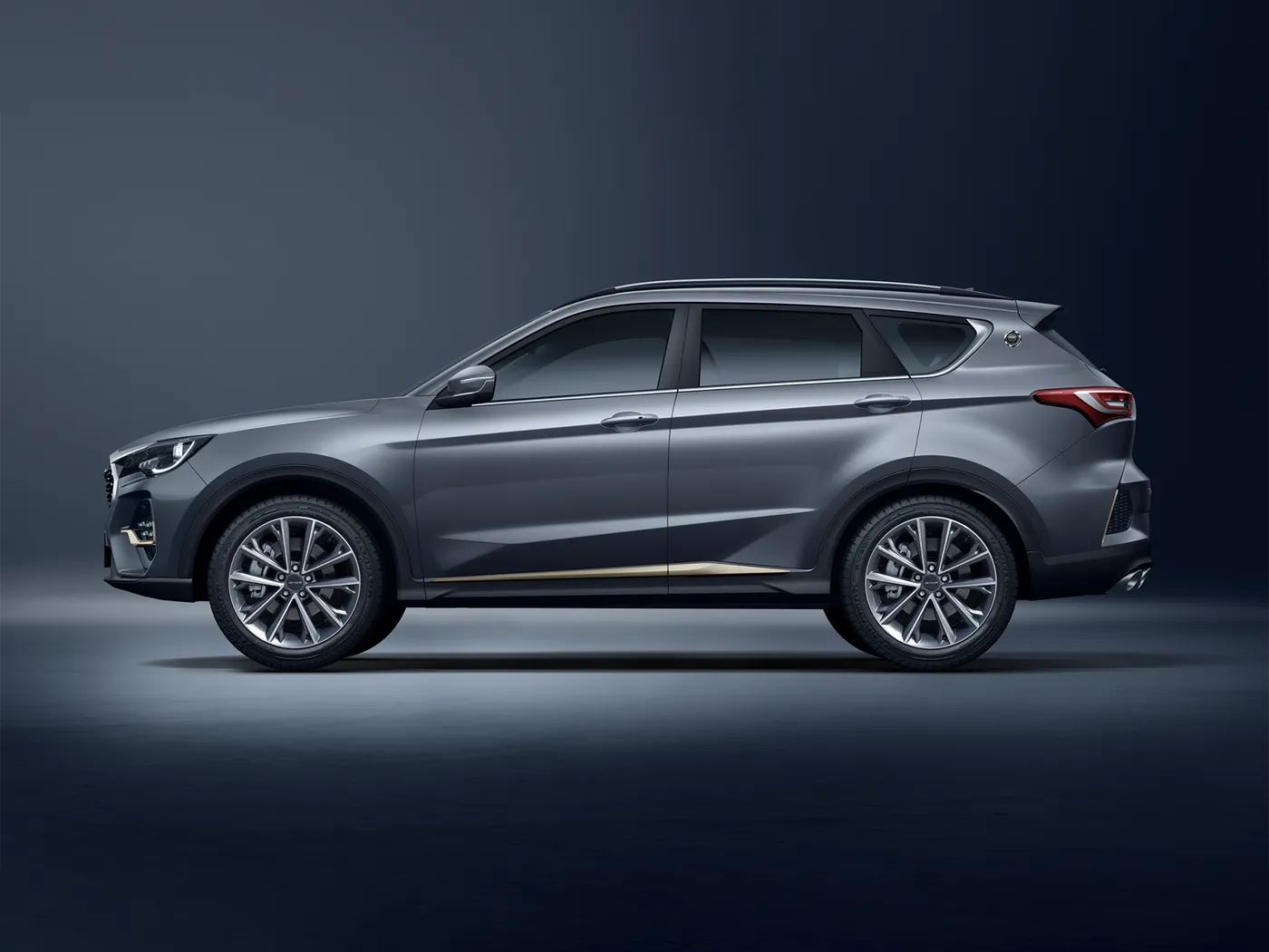 חדש לגמרי Chery Jetour X70 SUV הנעה אוטומטית Euro VI פליטת סגסוגת מתלה גג מצלמה אחורית מושבי עור