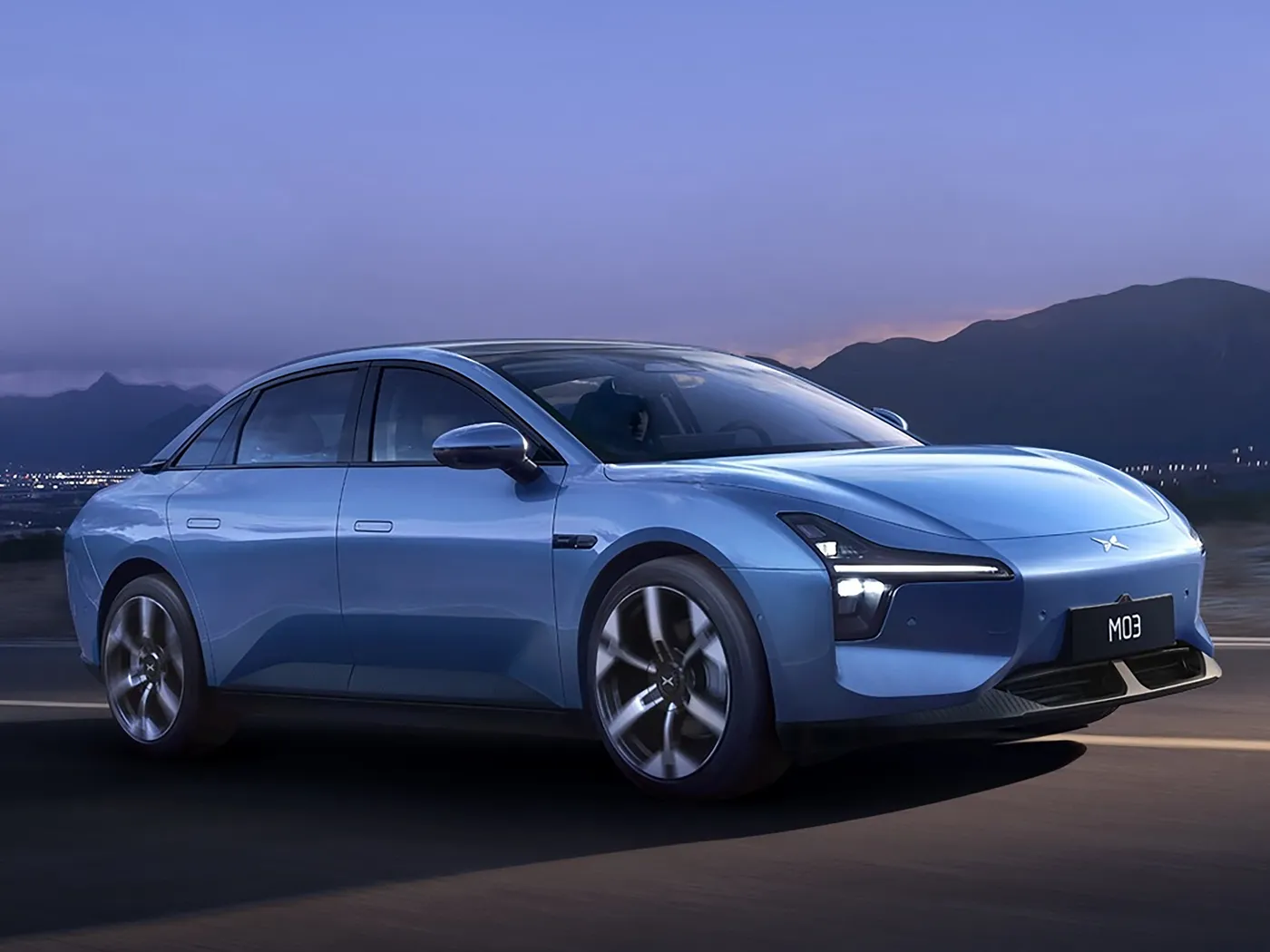 Xiaopeng 2025 Mona M03 סדאן חשמלית לטווח ארוך 515 ק"מ חדש לרכב SUV & Hatchback EV סוללת ליתיום