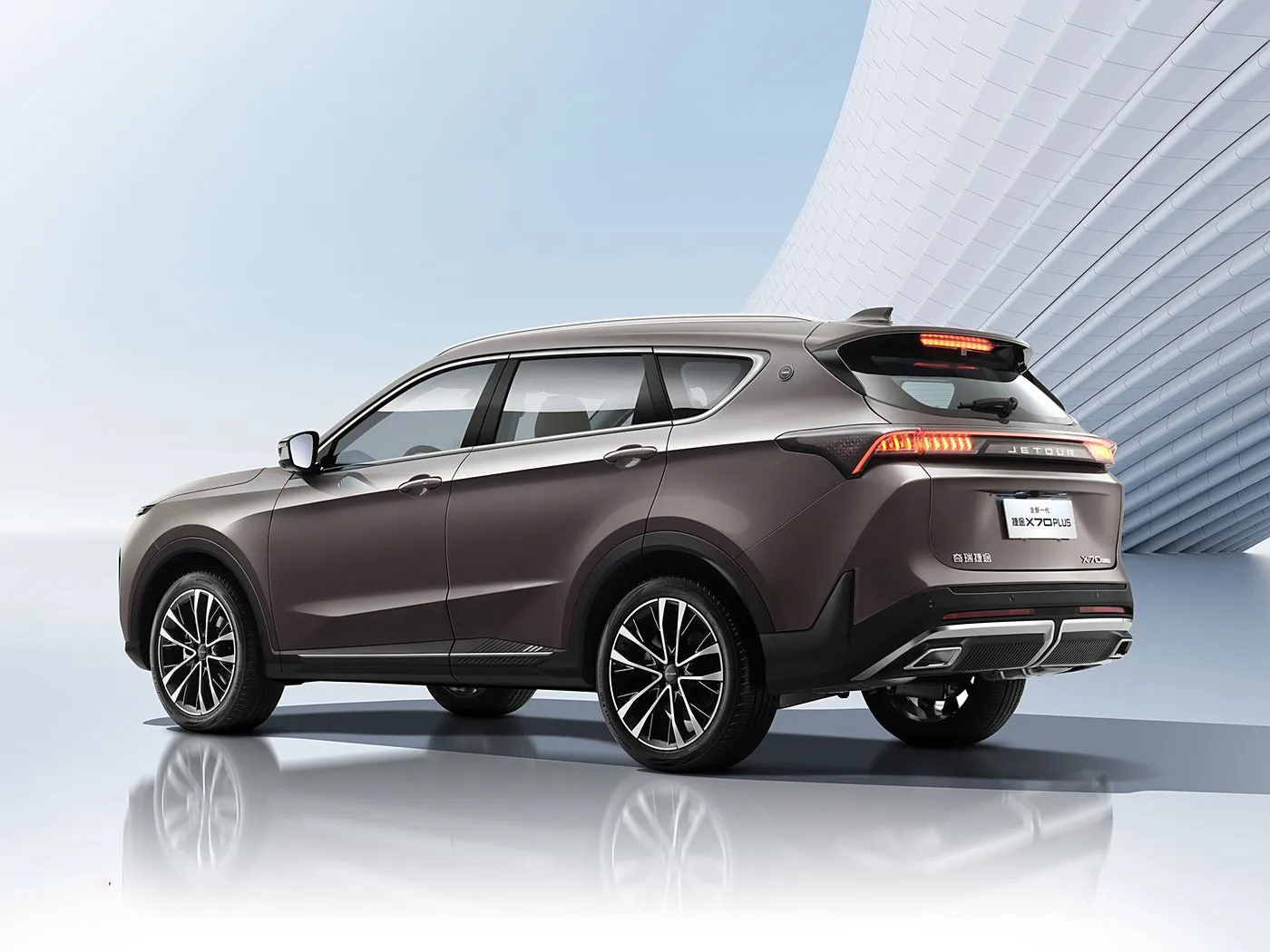 חדש לגמרי Chery Jetour X70 PLUS SUV הנעה אוטומטית Euro VI פליטת סגסוגת מושבי עור