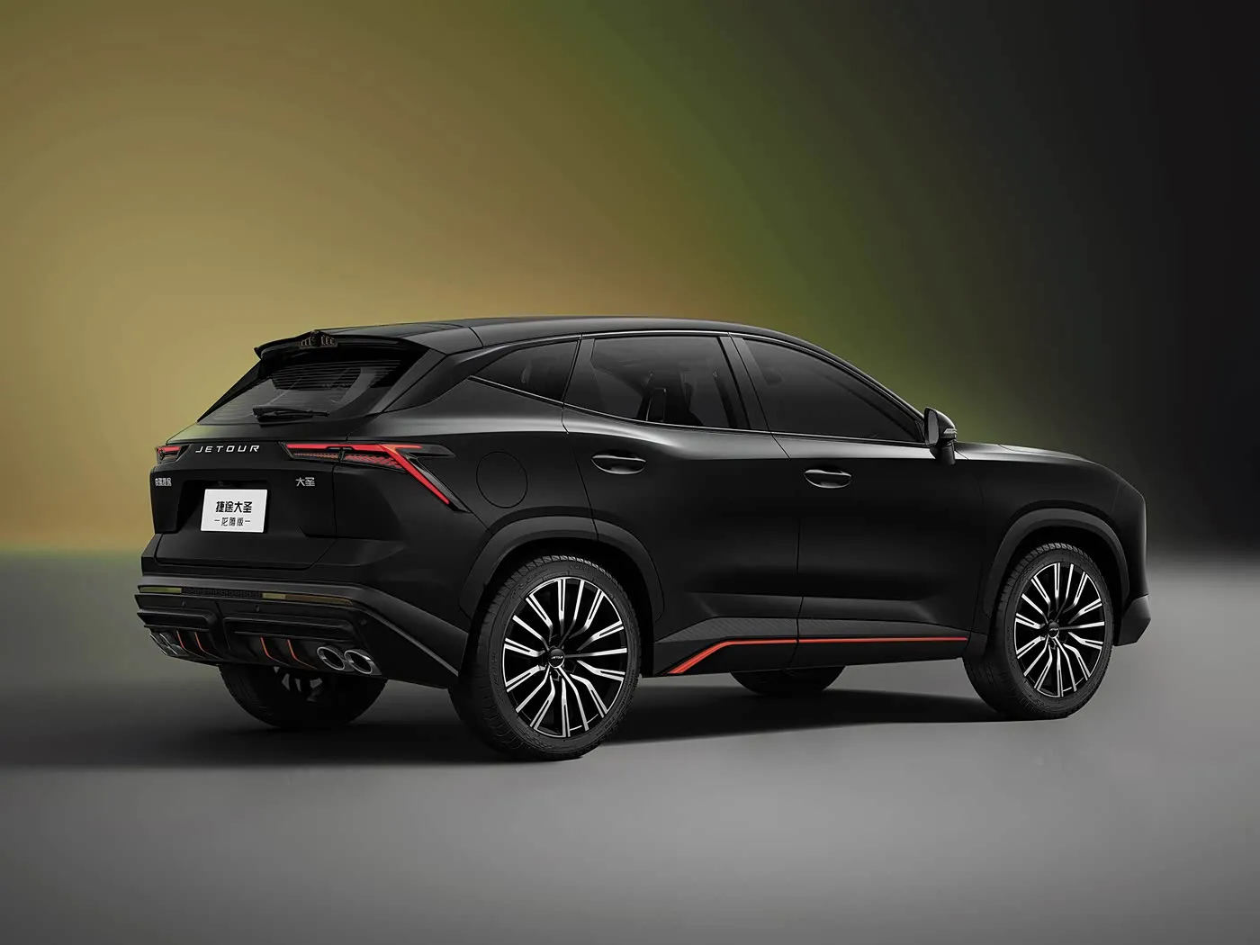 Jetour T2 SUV גרסה היברידית Euro VI אור הגעה חדש טורבו ACC תיבת הילוכים אוטומטית עור היגוי שמאלי