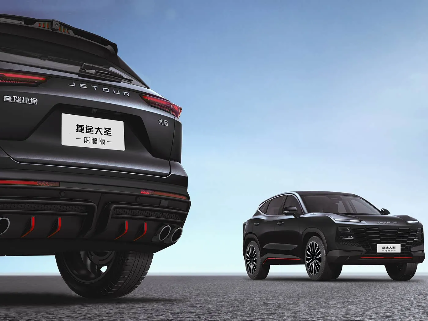 Jetour T2 SUV גרסה היברידית Euro VI אור הגעה חדש טורבו ACC תיבת הילוכים אוטומטית עור היגוי שמאלי