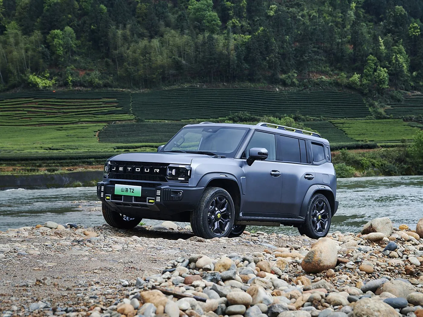 Jetour T2 SUV גרסה היברידית Euro VI אור הגעה חדש טורבו ACC תיבת הילוכים אוטומטית עור היגוי שמאלי