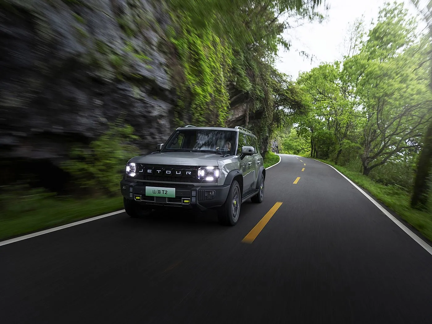 Jetour T2 SUV גרסה היברידית Euro VI אור הגעה חדש טורבו ACC תיבת הילוכים אוטומטית עור היגוי שמאלי