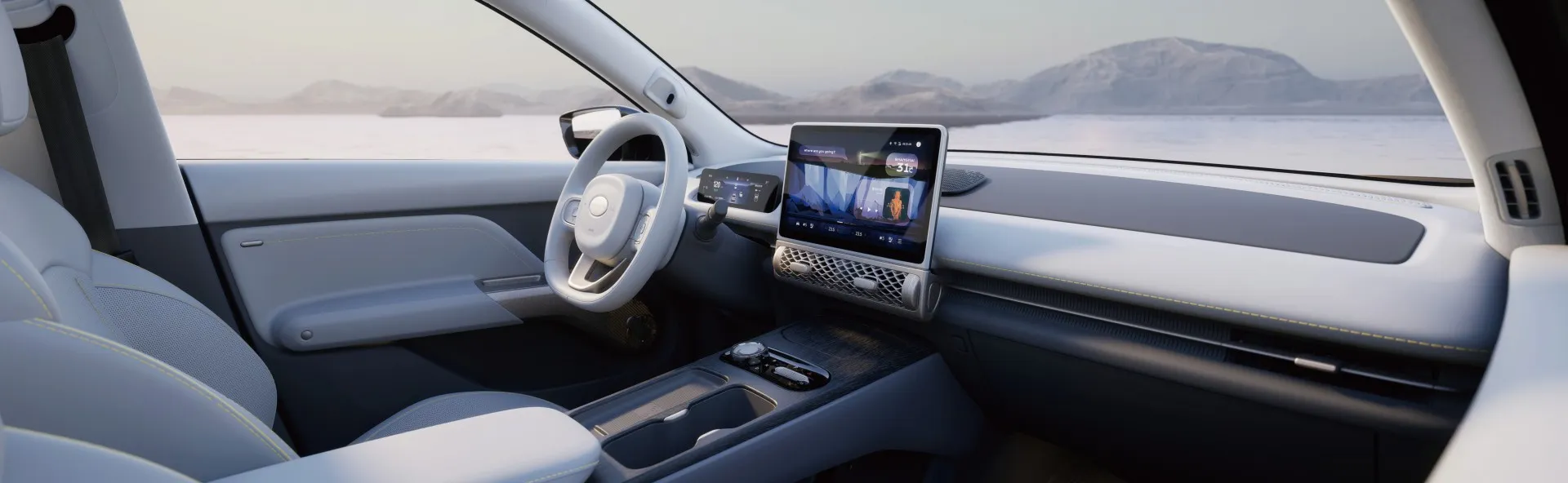 LEV01 רכב שטח עם הנעה ימנית NEW ENERGY VEHICLE EV בסיס גלגלים לטווח ארוך 5 מושבים